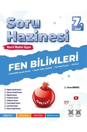 NARTEST 7.SINIF FEN BİLİMLERİ SORU HAZİNESİ