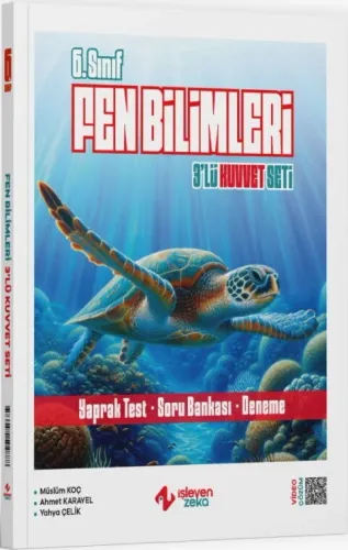 İşleyen Zeka Yayınları 6. Sınıf Fen Bilimleri 3'lü Kuvvet Serisi Seti