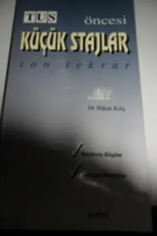 Küçük Stajlar Son Tekrar