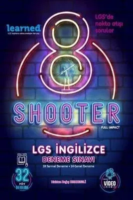 BOREALIS 8. SINIF SHOOTER LGS İNGİLİZCE 32 FÖY DENEME VİDEO ÇÖZÜMLÜ