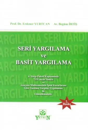 Seri Yargılama ve Basit Yargılama