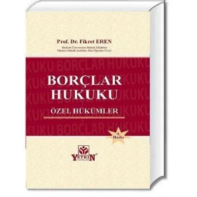 Borçlar Hukuku Özel Hükümler