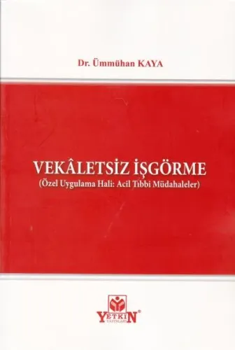 Vekaletsiz İşgörme