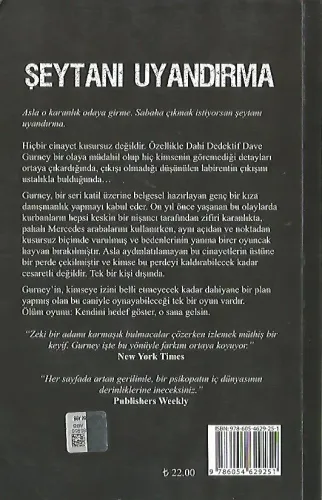 Şeytanı Uyandırma John Verdon Koridor Yayıncılık %60 indirimli