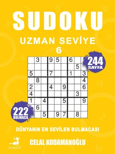 Sudoku Uzman Seviye 6 - Olimpos Yayınları Kitap Dolu Günler Diler...
