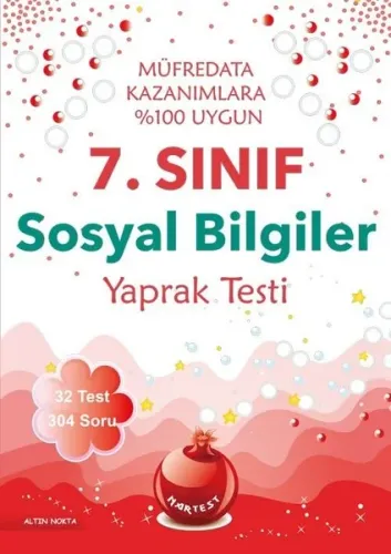 Nar Test 7. Sınıf Sosyal Bilgiler Yaprak Testi