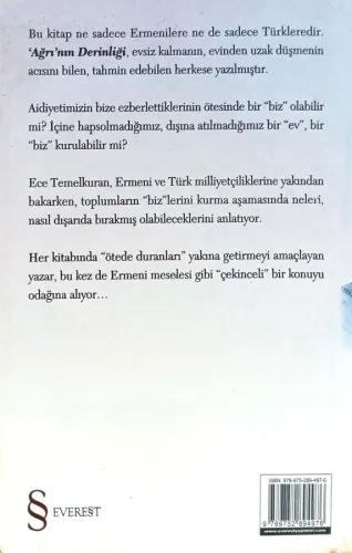 Ağrı'nın Derinliği Ece Temelkuran Everest Yayınları