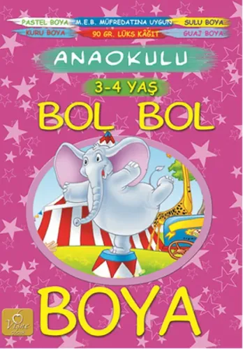 Bol Bol Boya -3-4 Yaş