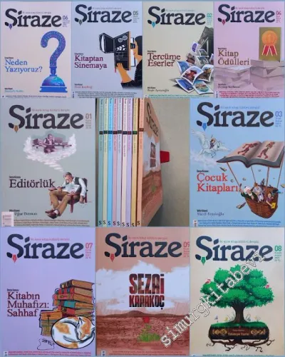 Şiraze Kitap Kültürü Dergisi 22 Sayı ( Sayı: 1 Eylül - Ekim 2020 - Sayı : 22- Mart - Nisan 2024) -        2021
