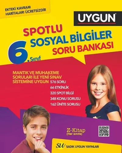 Sadık Uygun Sosyal Bilgiler Soru Bankası 6. Sınıf
