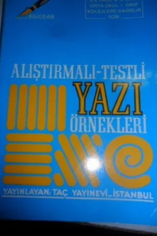 Alıştırmalı - Testli Yazı Örnekleri
