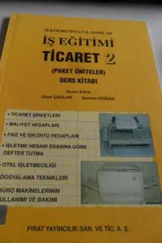 İş Eğitimi Ticaret 2
