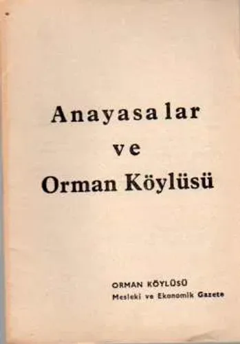 Anayasalar ve Orman Köylüsü
