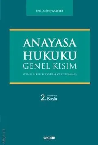 Anayasa Hukuku Genel Kısım