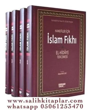 İslam Fıkhı El Hidaye Tercemesi 4 Cilt Takım