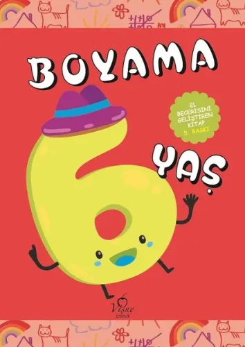 Boyama 6 Yaş; El Becerisini Geliştiren Kitap