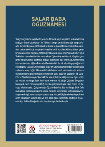 Salar Baba Oğuznâmesi Mehmet Güler Salar Baba Oğuznâmesi Mehmet Güler