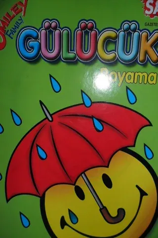 Smiley Family Gülücük Boyama 5 Dergisi