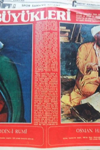 Hayat Dergisi Posteri ( Türk Büyükleri )