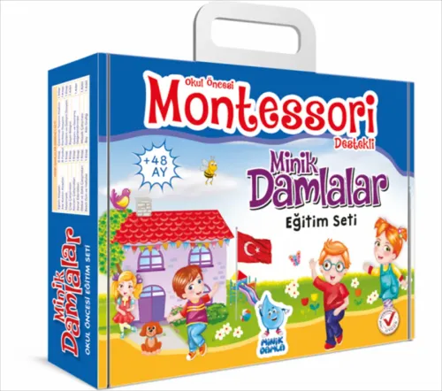 Minik Damlalar Eğitim Seti (Montessori Destekli)