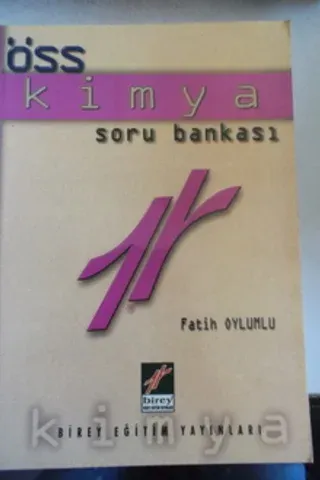 ÖSS Kimya Soru Bankası