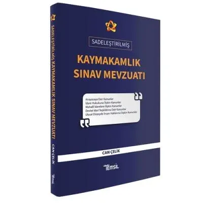 Kaymakamlık Sınav Mevzuatı