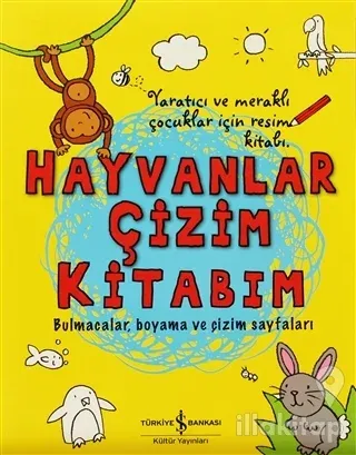 Hayvanlar Çizim Kitabım
