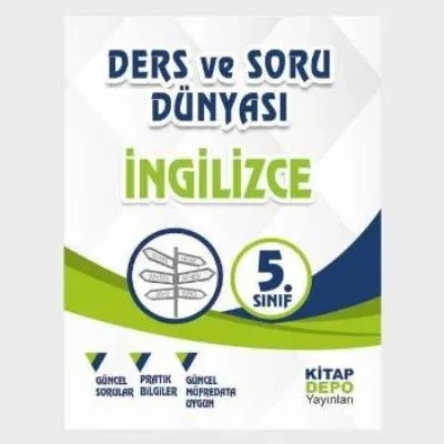 Kitap Depo 6. Sınıf İngilizce Ders ve Soru Dünyası-YENİ