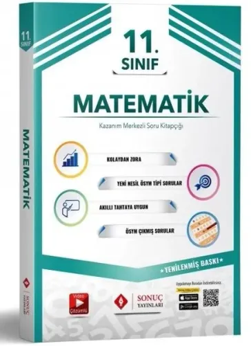 11.Sınıf Matematik Seti Sonuç Yayınları 9786257474962