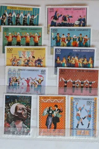 Koleksiyon Pul (11 Adet)