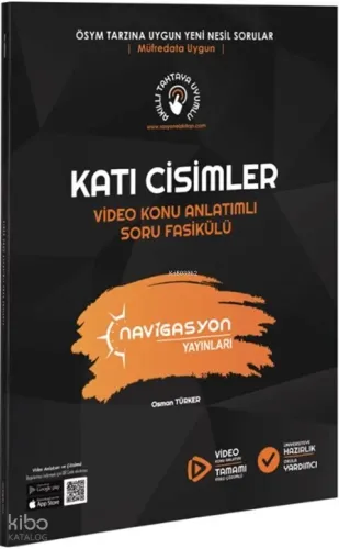 Navigasyon Yayınları TYT AYT Matematik Katı Cisimler Konu Anlatımlı Soru Fasikülü