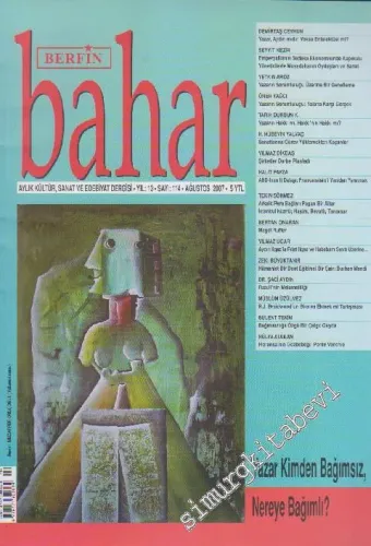 Berfin Bahar Kültür, Sanat ve Edebiyat Dergisi  - Sayı: 114    13  Ağustos