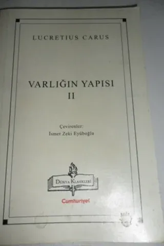 Varlığın Yapısı II