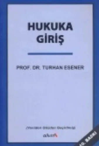 Hukuka Giriş