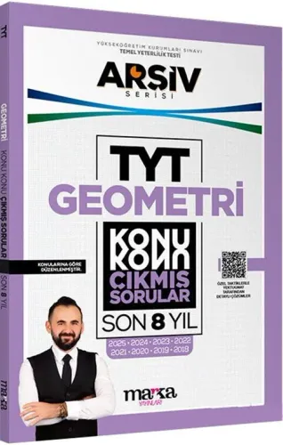 Marka Yayınları TYT Geometri Konu Konu Son 8 Yıl Çıkmış Sorular