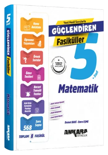 ANKARA 5. SINIF GÜÇLENDİREN MATEMATİK FASİKÜL SET