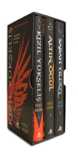 Kızıl İsyan Serisi - Özel Kutulu Set 3 Kitap Takım (Ciltli)