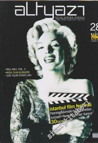 Altyazı Aylık Sinema Dergisi - Dosya: Martin Scorsese - Sayı: 28      Nisan