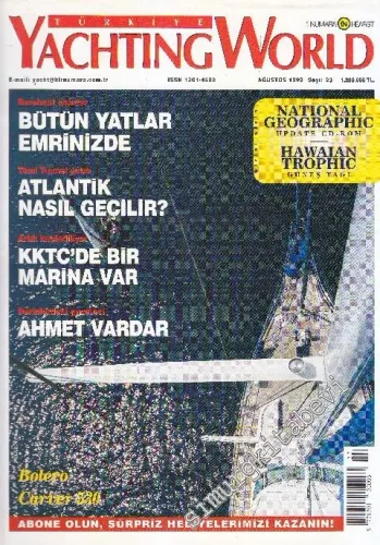 Türkiye Yachting World Dergisi - Sayı: 23    2  Ağustos