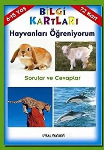 Bilgi Kartları Hayvanları Öğreniyorum Sorular ve Cevaplar