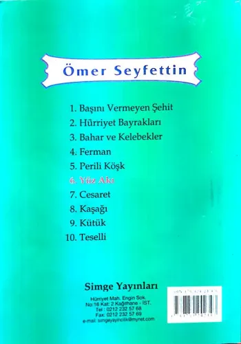 Yüzakı Ömer Seyfettin Simge