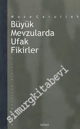 Büyük Mevzularda Ufak Fikirler -        2001