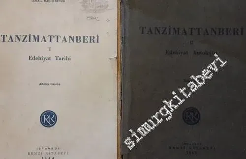 Tanzimattanberi Cilt 1: Edebiyat Tarihi, Tanzimattanberi Cilt 2: Edebiyat Antolojisi TAKIM -        1943