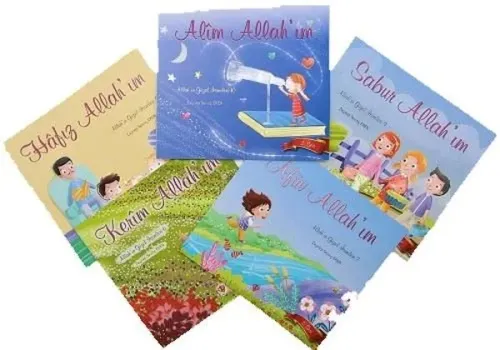 Allahın Güzel İsimleri 2 Seri 5 Kitap Takım