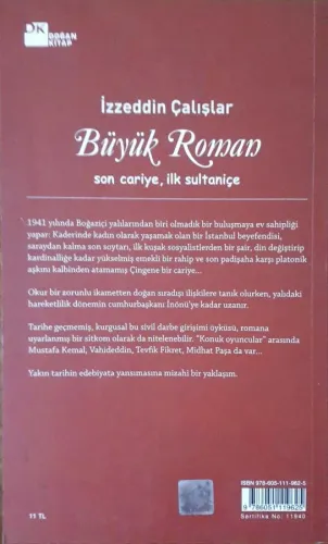 Büyük Roman & Son Cariye,İlk Sultaniçe İzzeddin Çalışlar Doğan Kitap