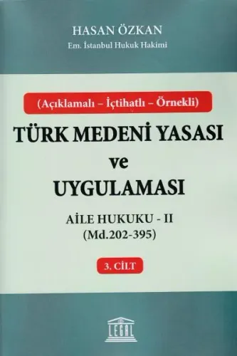 Aile Hukuku - II (Madde 202-395)