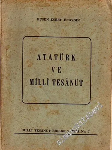 Atatürk ve Milli Tesanüt -        1954