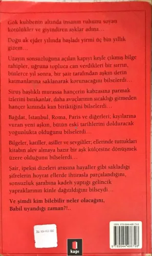 Babil'de Ölüm İstanbul'da Aşk( cep boy ) İskender Pala Kapı Yayınları