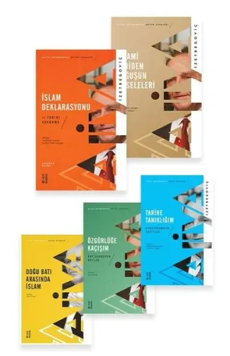 Aliya İzetbegoviç Seti (Çanta Hediyeli 5 Kitap Takım) | benlikitap.com