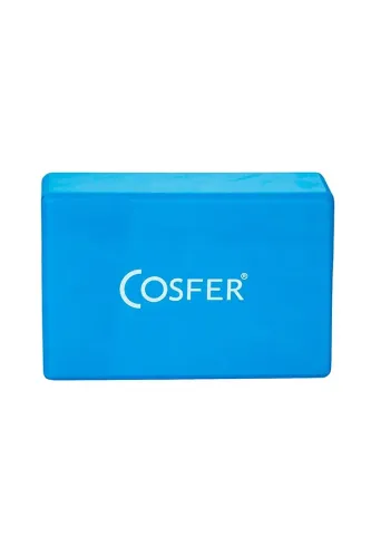 Cosfer Yoga Blok - Mavi